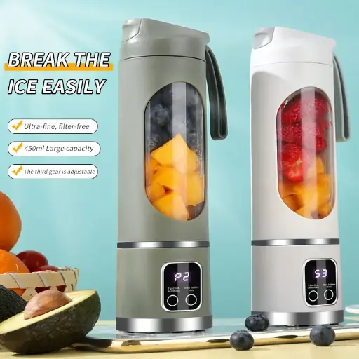 DGCON Pro Nutri Mixer | Grinder Juicer Blender Smoothie Maker All-in-1 Machine | 200 Watt | 2 Jars - Multiuse Jar 500ml, Dry Grind 300ml | 1 Blade | 3 Year Warranty